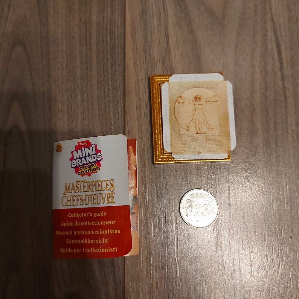 2/$8 Mini Brands Create Masterpieces - Leonardo da Vinci